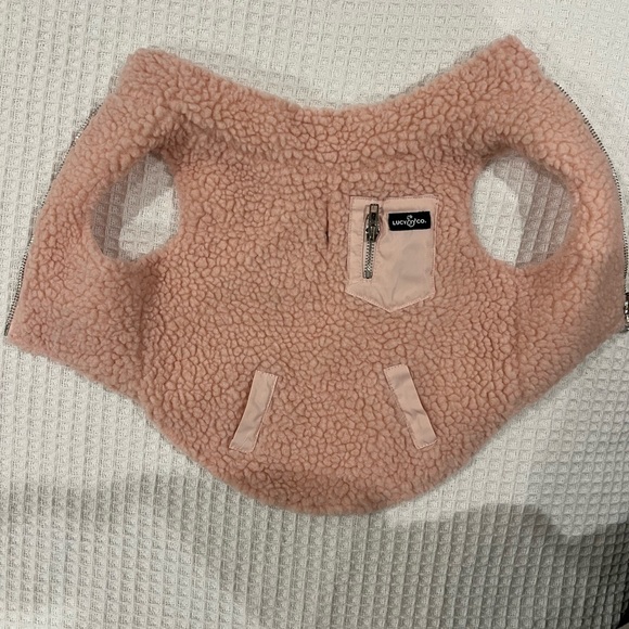 Lucy & Co In The Clouds print dog jacket - Picture 4 of 7